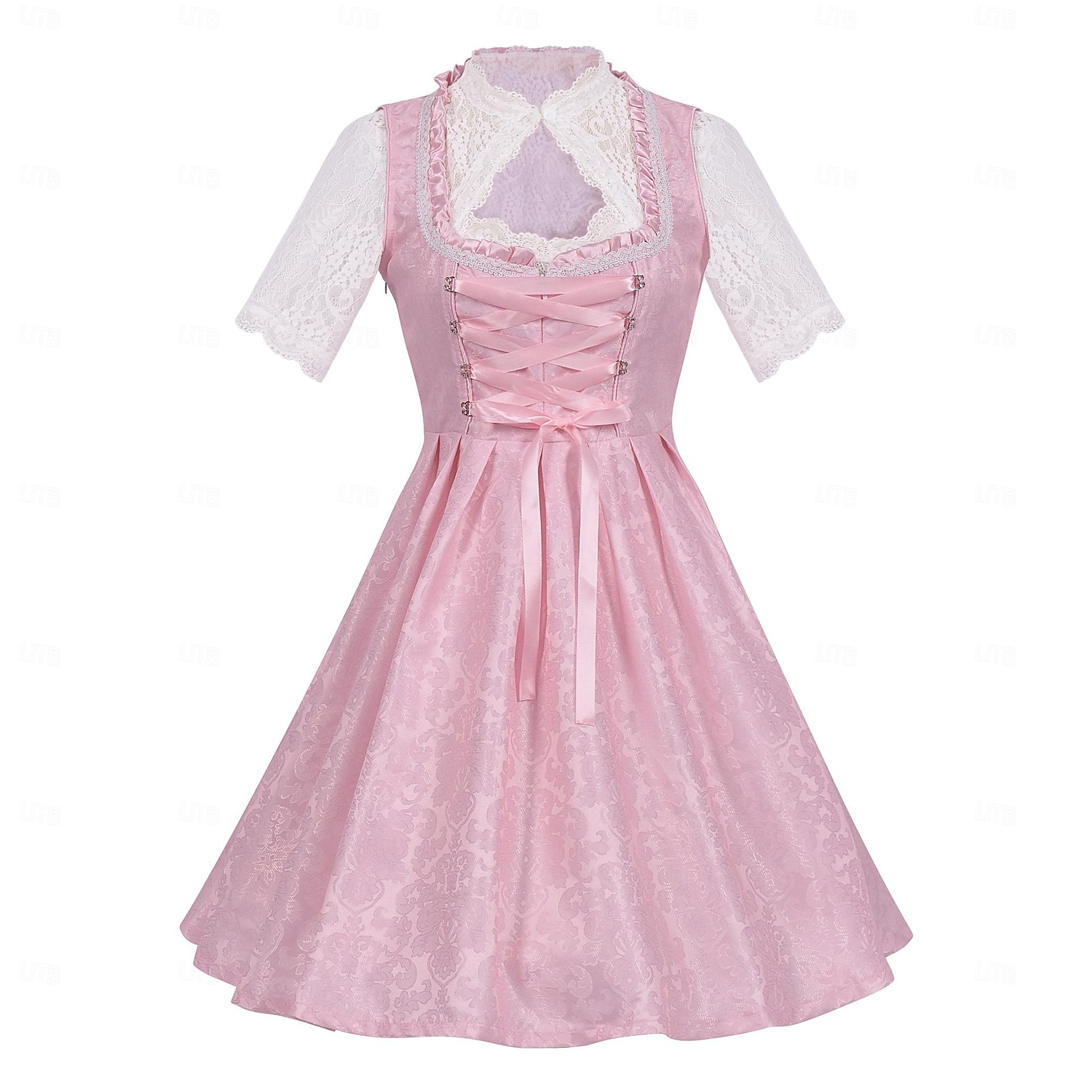 Oktoberfest Vestidos Accesorios Falda acampanada bávaro Mucama Alemán Munich prados Mujer Paño de estilo tradicional Camisas Vestido Delantal 2026 - $72.99 –P17