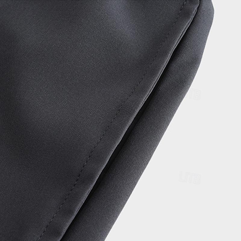 Hombre Pantalones cortos de sudor Pantalón corto Pantalones cortos de verano Bolsillo Cintura elástica Plano Comodidad Corto Deporte Diario Noche Moda Casual Negro Azul Real Microelástico 2025 - $10.99 –P13