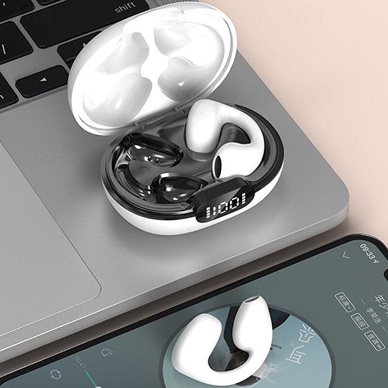 1PC schmerzfreies Tragen Ohr-Clip-Ohrhörer TWS kabellose Bluetooth 5.3 Ohrhörer mit Mikrofon 2025 - $16.99 –P2