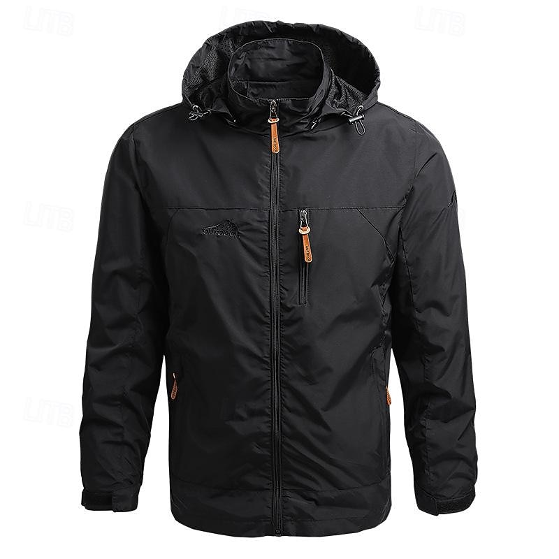 Per uomo Giacca Softshell Giubbino da escursione All'aperto Antivento Resistente all'acqua Felpa con cappuccio Giacca a vento Campeggio / Escursionismo / Speleologia Viaggi Nero Verde militare Cachi del 2025 a $31.99 –P1