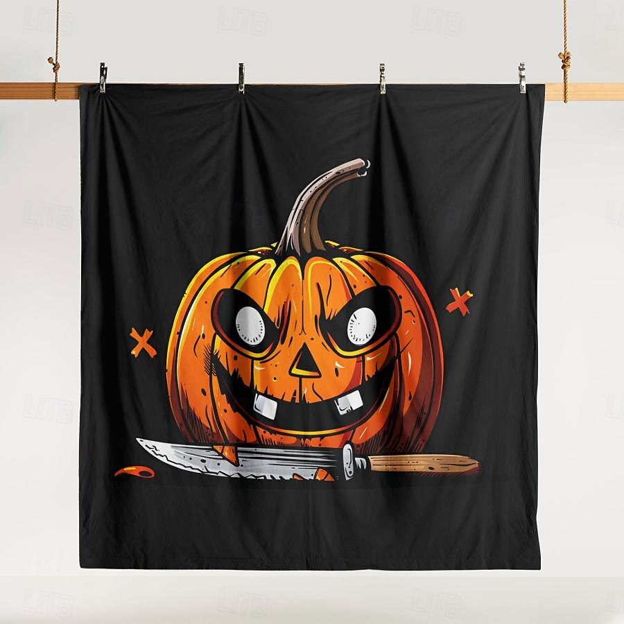 kolekce halloween sada povlaků na přikrývky Jack o lucerna dýně 3dílná sada super měkká šetrná k pokožce s dlouhou životností 2025 - $41.99 –P6