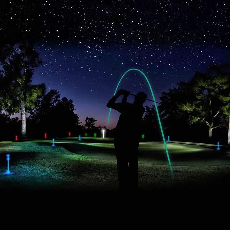 2/3/6pcs Ultra-Bright Luminous Golf Ball Set - Fluorescent Rubber Construction Adult Golf Accessories for Improved Visibility and Accuracy 2026 - $15.99 –P5