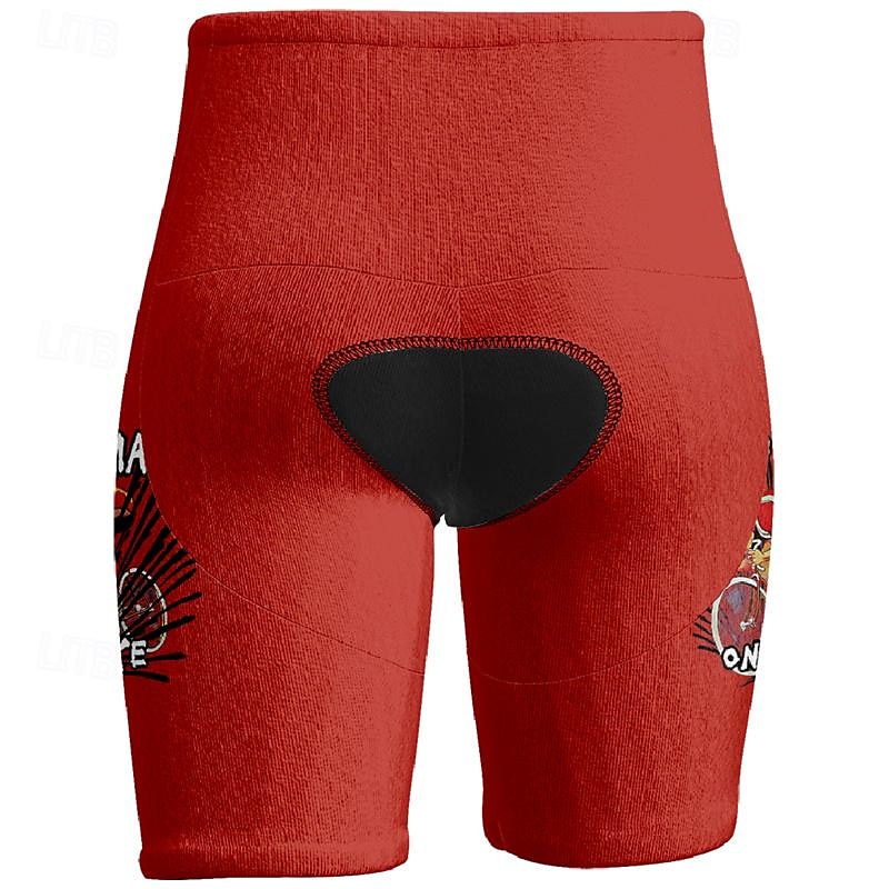 Per uomo Pantaloncini da ciclismo Pantaloncini da bici Bicicletta Pantaloncini / Cosciali Taglio aderente Gli sport Pop art Traspirante Asciugatura rapida Elevata elasticità Comodo Giallo Rosa del 2025 a $30.99 –P14