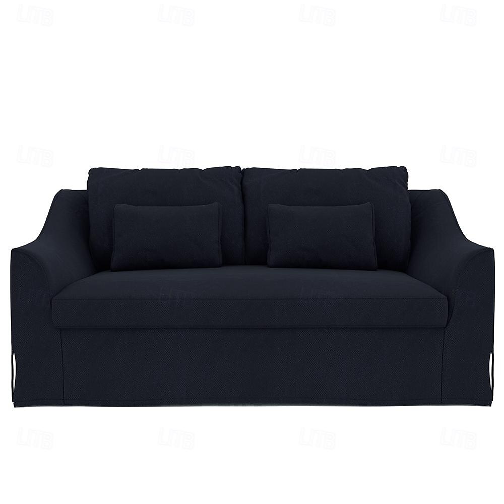 2-Sitzer Sofaüberwurf 100% Baumwolle Einfarbig Gesteppt 2025 - $305.59 –P16