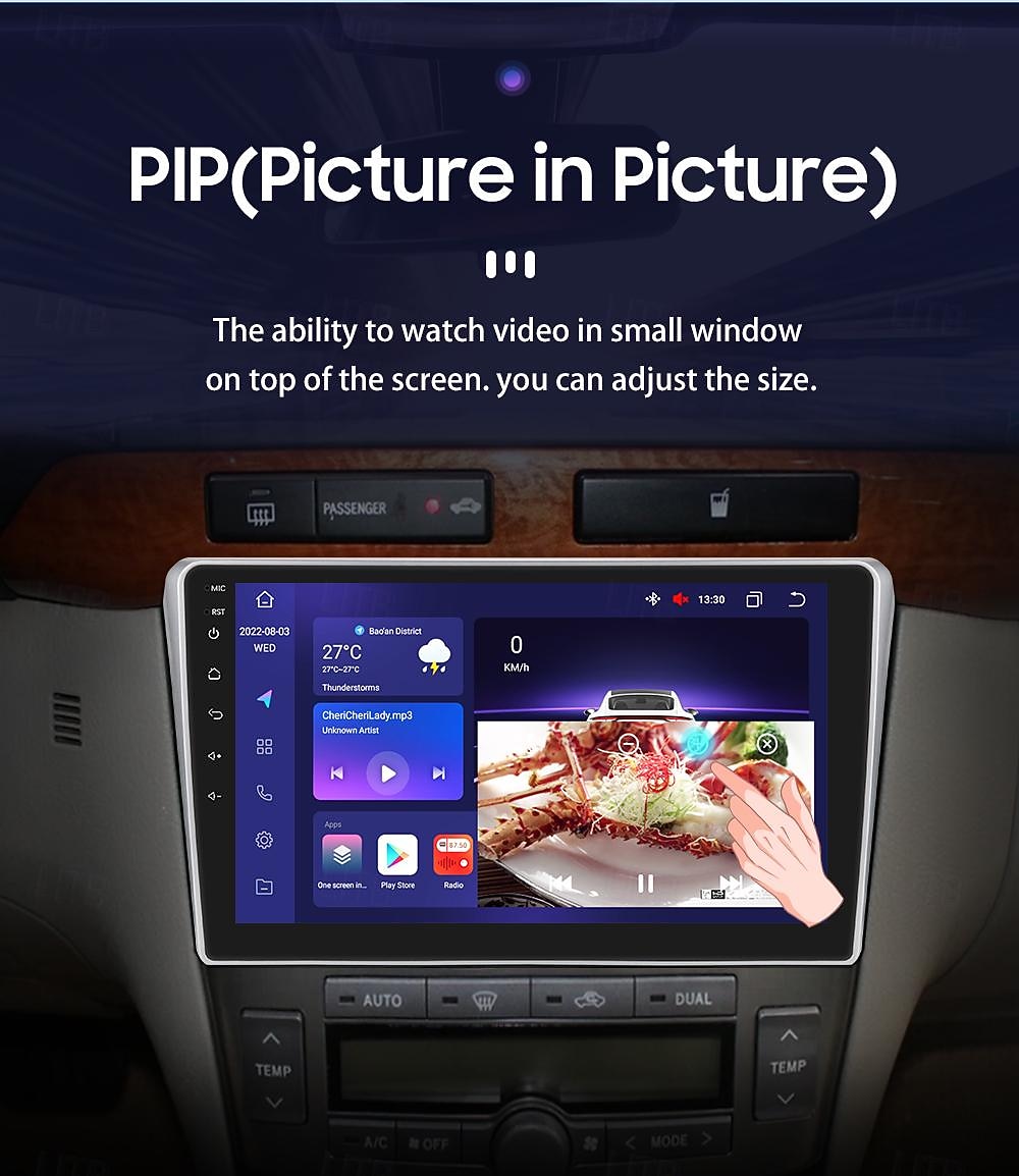 Android 12 Auto Car Radio for Toyota Avensis T25 2002- 2008 Car Intelligent Systems Audio Navi GPS Autoradio 2025 - $121.99 –P9