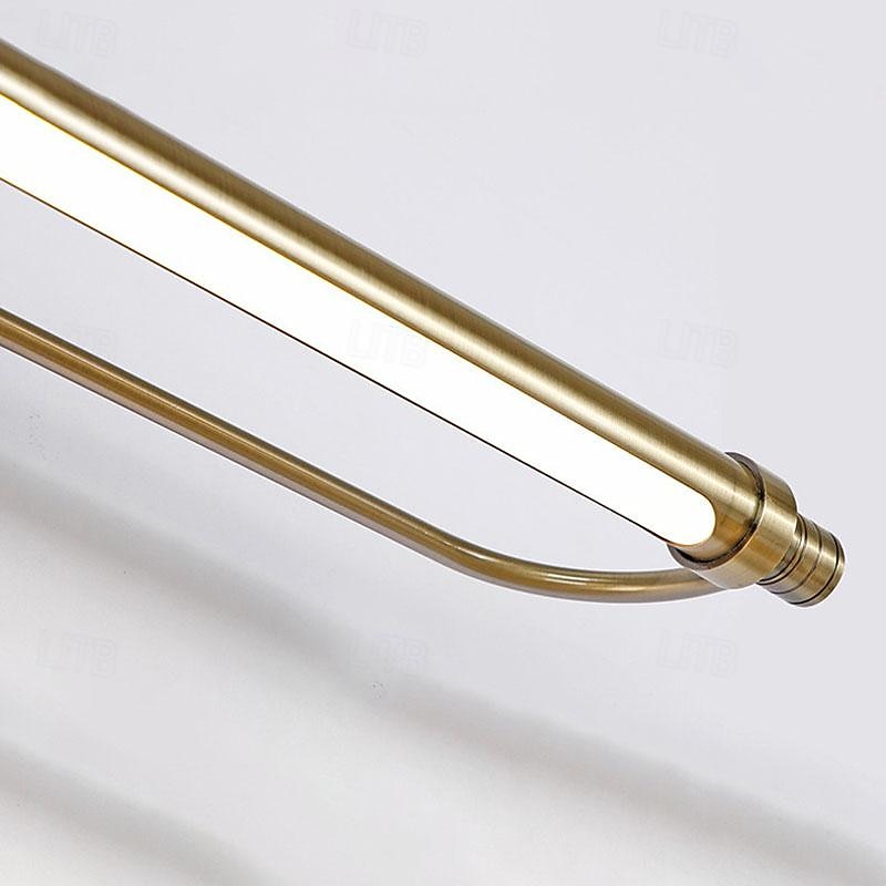 Luz led para tocador, 6w, luces retro con imagen de pared, espejo de maquillaje giratorio, luz frontal, accesorio de iluminación para tocador de baño 2025 - $116.99 –P3