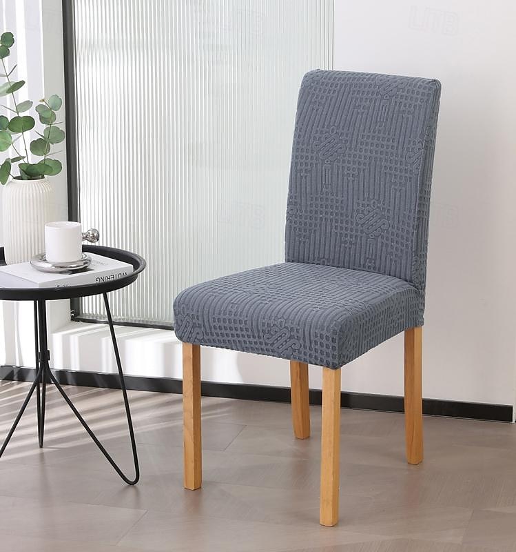 Funda para silla de comedor para cocina, funda para silla de tela polar, fundas elásticas para asiento 2025 - $21.99 –P11