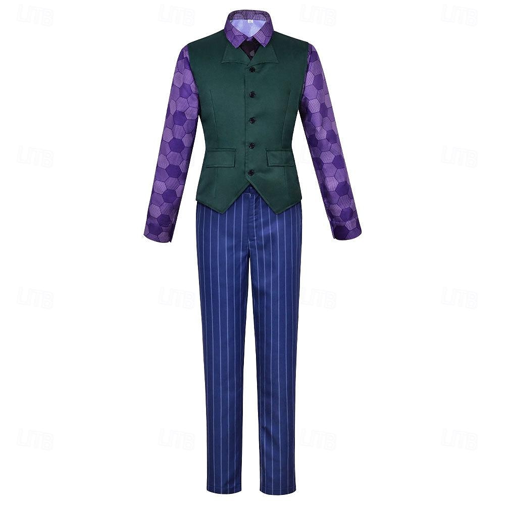 Joker Joker: Folie à Deux Joker 2 Joker Clovn Costum Cosplay Ținute Partidul costumelor Film Cosplay for Bărbați Adulți Carnaval 2025 - $83.99 –P6