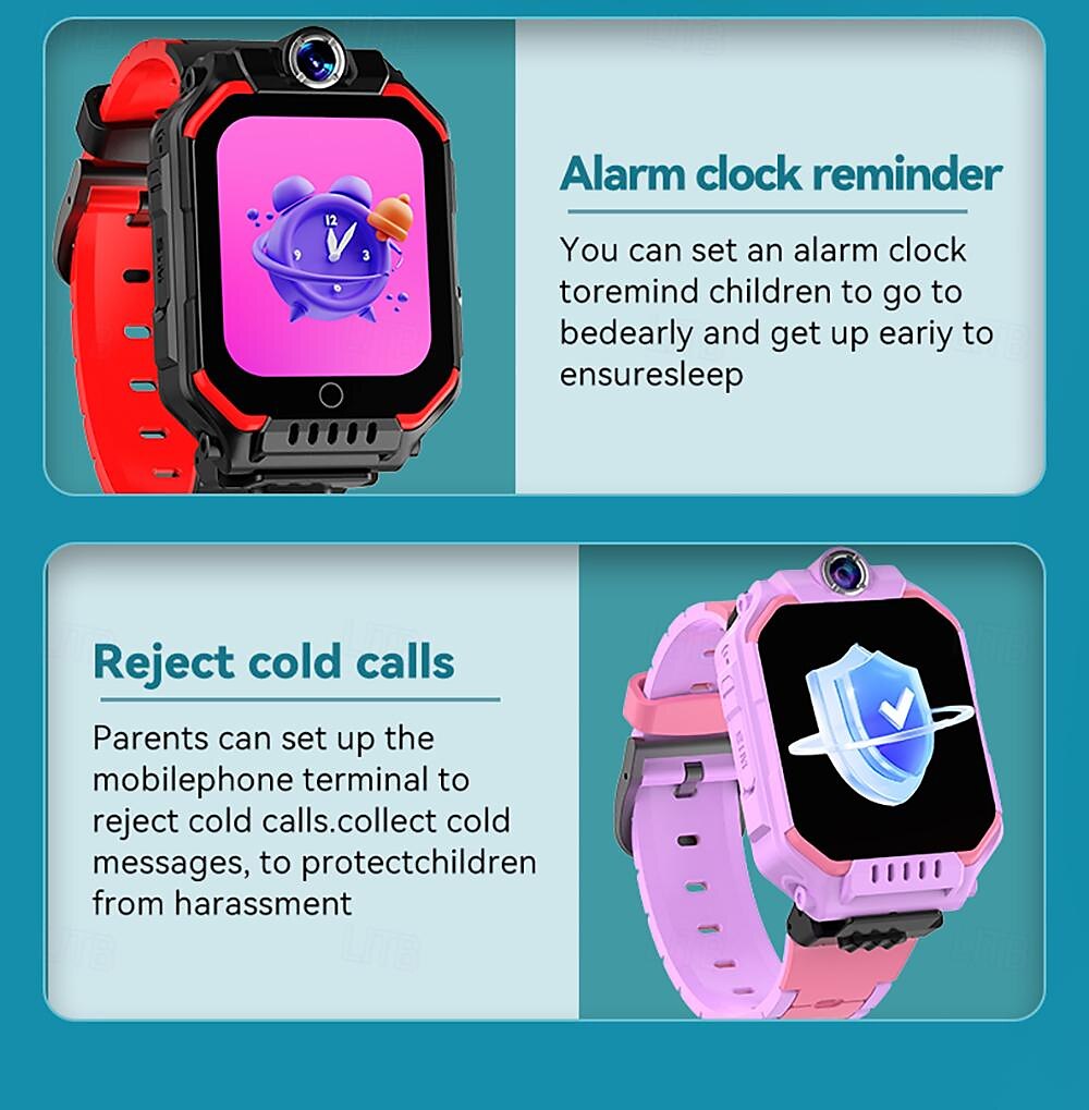 696 C86 Smart Watch 1.83 inch 4G LTE Cellular Smartwatch Phone Bluetooth Call Reminder Calendar Compatible with Android iOS Kid's Hands-Free Calls with Camera Message Reminder IP 67 42mm Watch Case 2025 - $47.99 –P12
