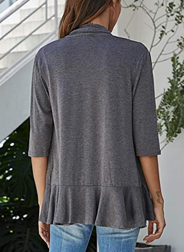 cappotto maglione blu del 2025 a $31.99 –P12