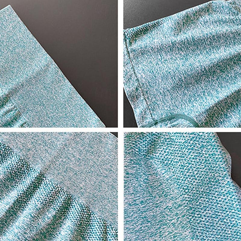 Femmes Shorts de gym Shorts de yoga Shorts d'entraînement Taille haute Pilates Entraînement en salle Entraînement Shorts Couleur Unie Noir Bleu Bleu Ciel Des sports Tenues de Sport Élastique Mince de 2025 ? $6.49 –P5