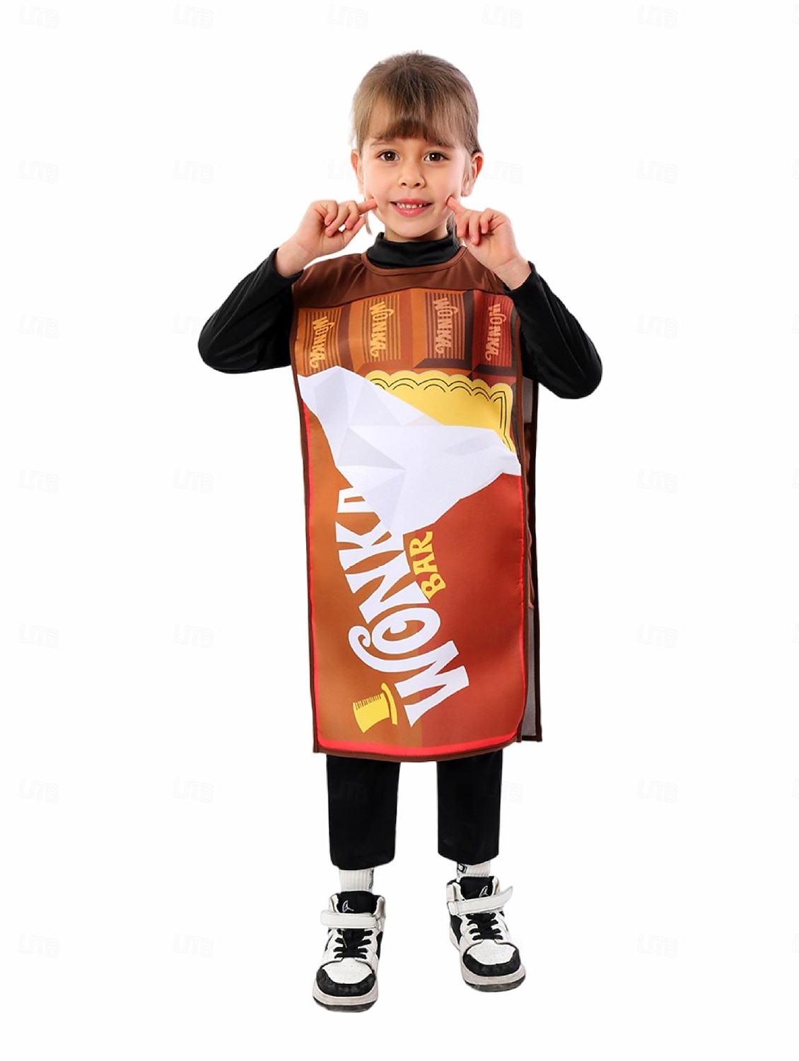 Karlík a továrna na čokoládu Wonka tabulka čokolády Cosplay kostým cosplay Filmové kostýmy for Chlapecké Dívčí Dětské Karneval Plesová maškaráda Večírek Plesová maškaráda 2025 - $32.99 –P4