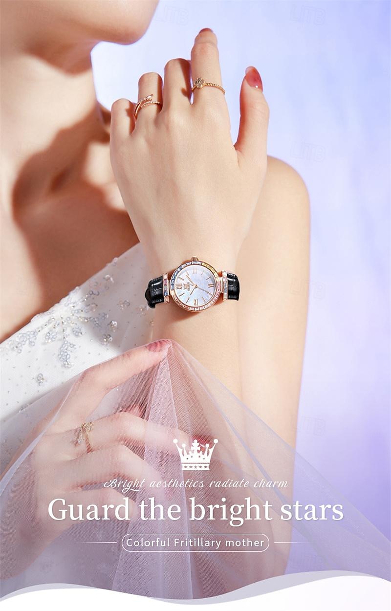 New Olevs Olevs Brand Fashion Trend Mother's Day Gift for Women'S Watches Simple Leisure Waterproof Versatile Mother's Day Gift for Women'S Sports Quartz Watch 2026 - $37.99 –P13