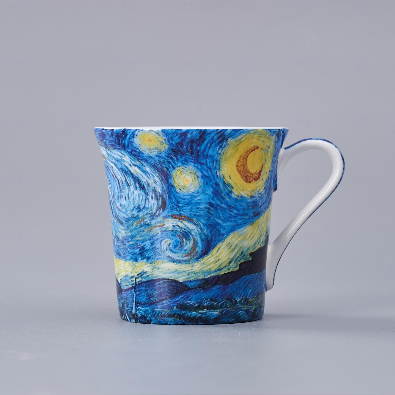 Caneca van gogh bone china - xícara de café de cerâmica criativa e artística com famoso design de pintura a óleo - caneca de porcelana em caixa de presente exclusiva para uso doméstico de 2026 por $27.99 –P8