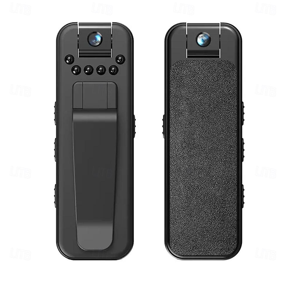 cámara corporal full hd 1080p cámara montada en el cuerpo pequeña cámara corporal portátil para protección diaria 2025 - $49.99 –P6