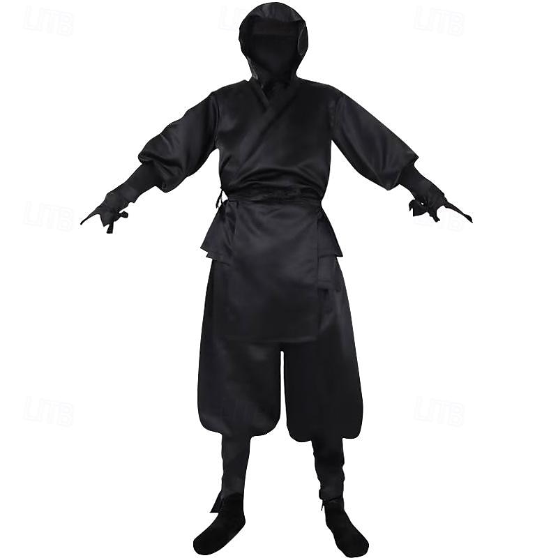 Ninja Cosplay Kostüm Erwachsene Herren Cosplay Leistung Party Karneval Maskerade Einfaches Karnevalskostüm 2025 - $71.99 –P4