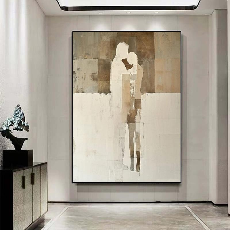 Oil painting handmade Abstract Woman Figure Canvas paintings wall Art ...