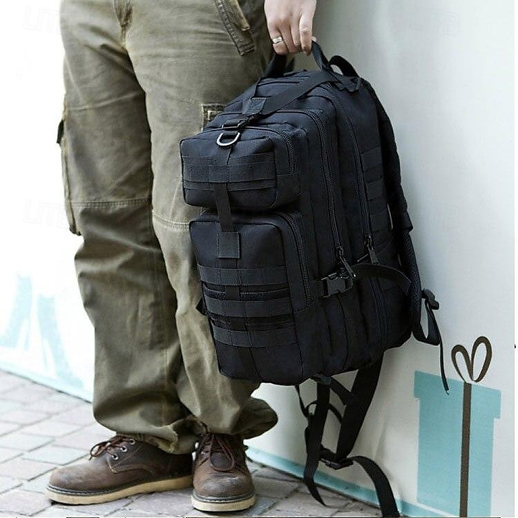 30L Military Tactical Backpack with Multiple Compartments - Durable and Spacious for Outdoor and Survival Gear 2025 - $32.99 –P8