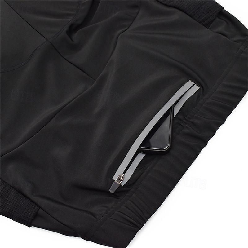 WOSAWE Homme Short Vélo Cuissard Velo Cyclisme Vélo Cuissard Short Short rembourré / Chamois Coupe ajustée Des sports Respirable Séchage rapide Haute élasticité Confortable Noir Vêtement Tenue Tenues de 2025 ? $50.99 –P12