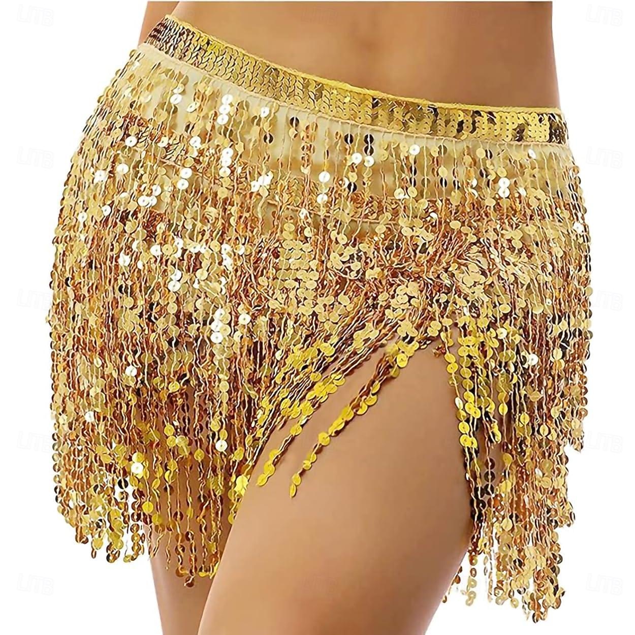 břišní tanec sukně hip šátek tanec bederní pás latinský tanec hula hip šátek 2025 - $21.99 –P1