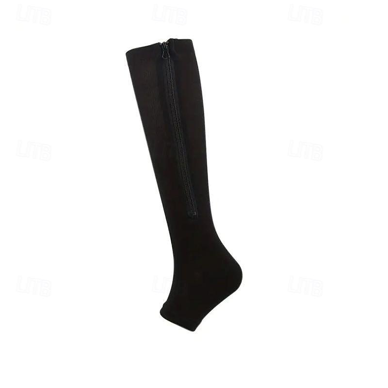 Calcetines de compresión Calcetines Deportivos Calcetines para correr 1 Par Básico Mujer Calcetines de tubo Transpirable Reductor del Sudor Cómodo Entrenamiento de gimnasio Fútbal Corriendo Correr 2025 - $9.99 –P1