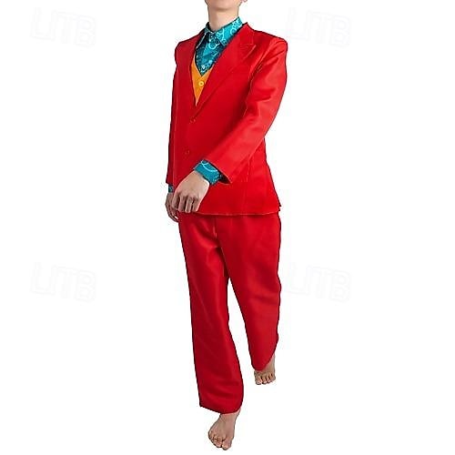 Suicide Squad Joker: Folie à Deux Harley Quinn Joker Clown Halloween Group Couples Costumes Adults' Men's Women's Scary Costume Sexy Costume Halloween Carnival Easy Carnival Costume 2025 - $29.99 –P16