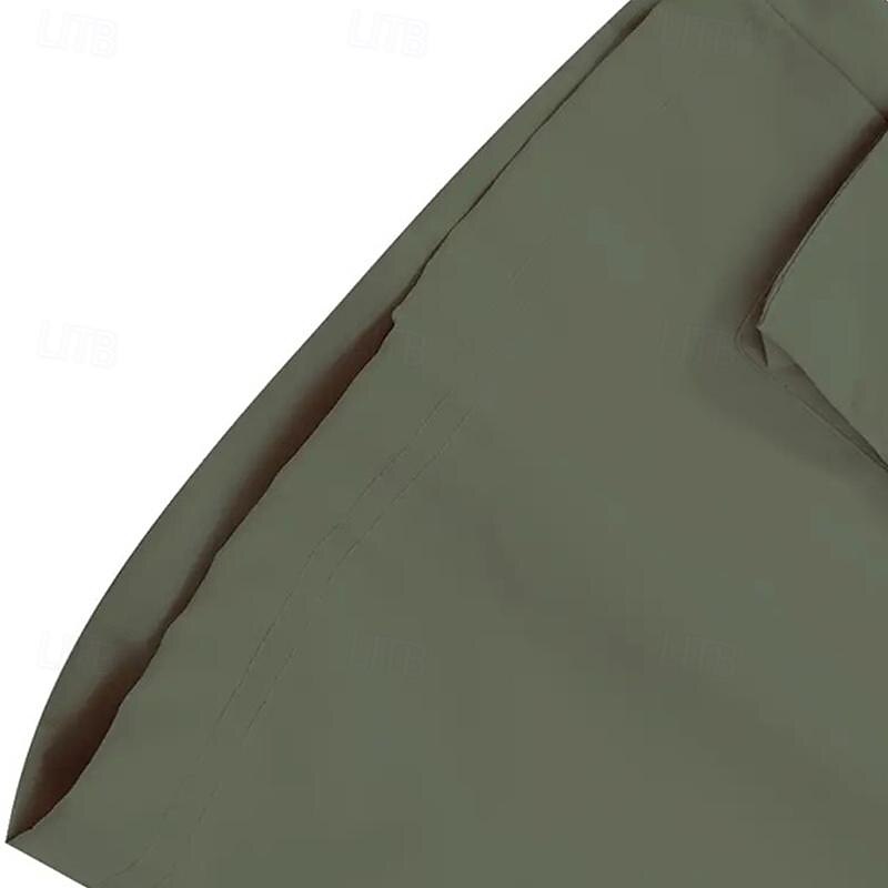 Homens Bermuda Cargo Shorts de caminhada Militar Ao ar livre Normal Respirável Secagem Rápida Calção Com Cordão Cintura elástica Preto Verde Tropa Caça Alpinismo Campismo / Escursão / Espeleologismo de 2025 por $18.99 –P8