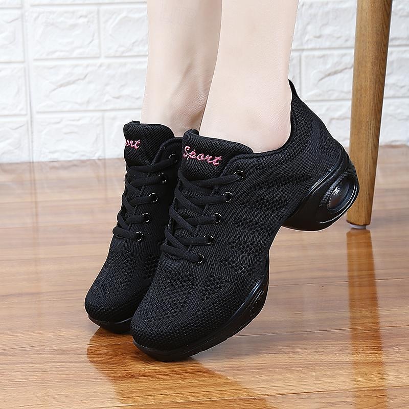 tênis de dança de malha respirável feminino – perfeito para dança fitness, dança moderna, dança jazz e mais sapatos femininos de 2025 por $54.99 –P2