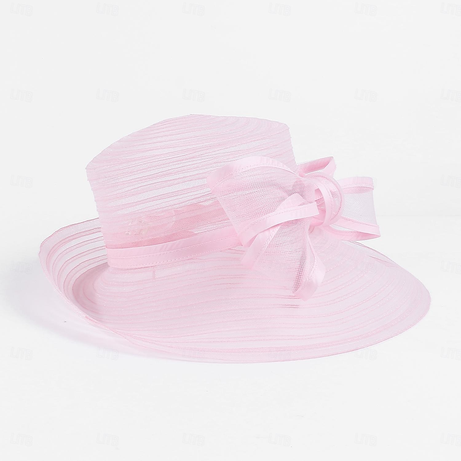 chapeaux fibre seau chapeau disquette chapeau chapeau de soleil mariage décontracté élégant mariage avec nœud papillon casquette casque chapeaux de 2025 ? $48.99 –P14