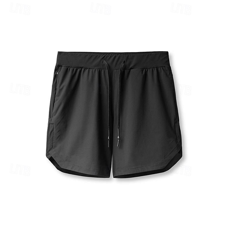 Voor heren Hardloopshorts Sportbroek Sweaters Zak Trekkoord Elastische tailleband Short / Broekje Buiten Sport & Outdoor Sportief Sneldrogend Zacht marathonloop Hardlopen Training Getailleerd 2025 - $12.99 –P13