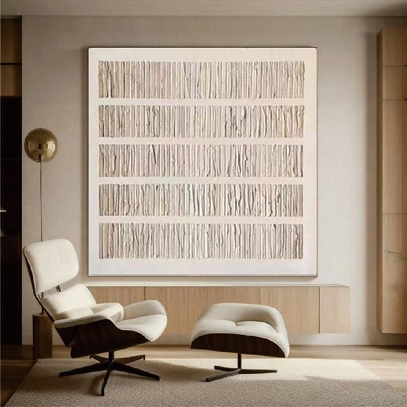 abstraktes Ölgemälde handgemalt beige braun und grün Malerei handgemachte braun Wabi Sabi Kunstwerk Ölgemälde handgemalt strukturierte Ölgemälde beige Ölgemälde abstrakte Leinwand Kunst modernes Dekor 2025 - $183.99 –P7