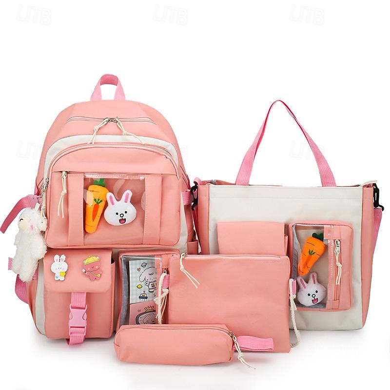 zaini cartoon per zaini scolastici set con tote bag borsa a tracolla astuccio zaino per ragazze regali per il ritorno a scuola del 2025 a $31.99 –P1