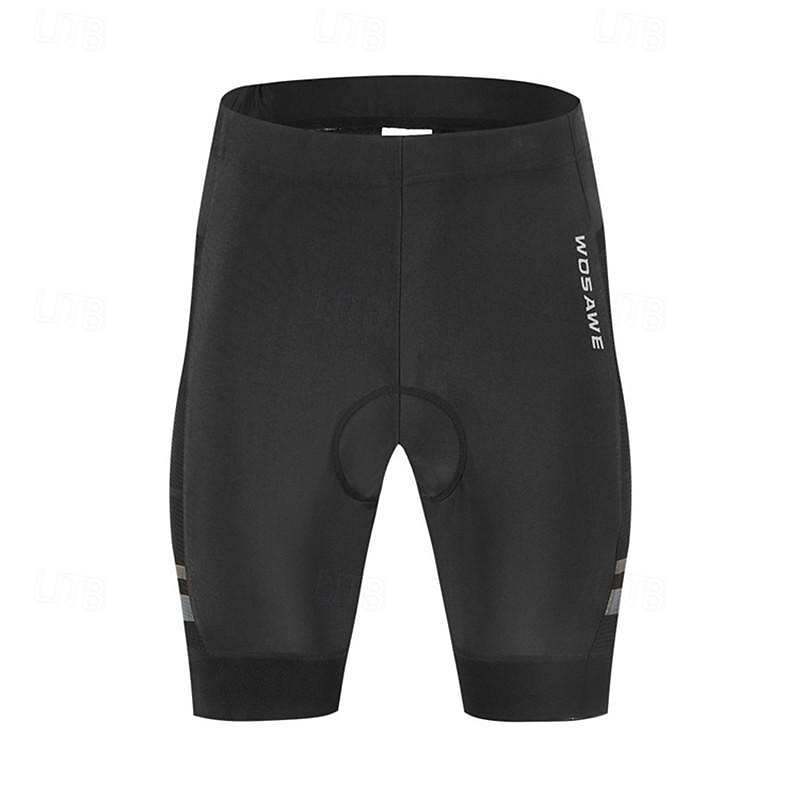 WOSAWE Homme Short Vélo Cuissard Velo Cyclisme Vélo Cuissard Short Short rembourré / Chamois Coupe ajustée Des sports Respirable Séchage rapide Haute élasticité Confortable Noir Vêtement Tenue Tenues de 2025 ? $50.99 –P2
