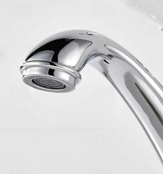 Torneira pia do banheiro - Cascata Galvanizar Conjunto Central Monocomando e Uma AberturaBath Taps de 2025 por $121.99 –P7