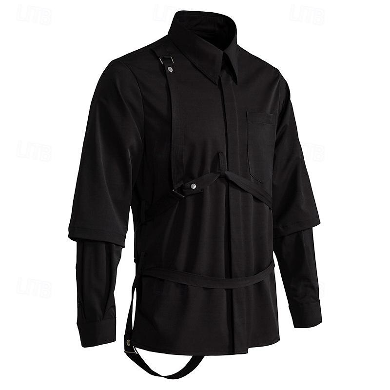Punk og gotisk قميص Helfarge Herre Maskerade Fest / aften Voksne Topp 2025 - $39.99 –P2