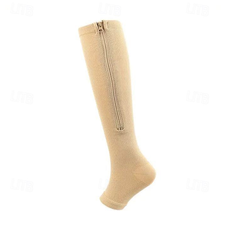 Calcetines de compresión Calcetines Deportivos Calcetines para correr 1 Par Básico Mujer Calcetines de tubo Transpirable Reductor del Sudor Cómodo Entrenamiento de gimnasio Fútbal Corriendo Correr 2025 - $9.99 –P2