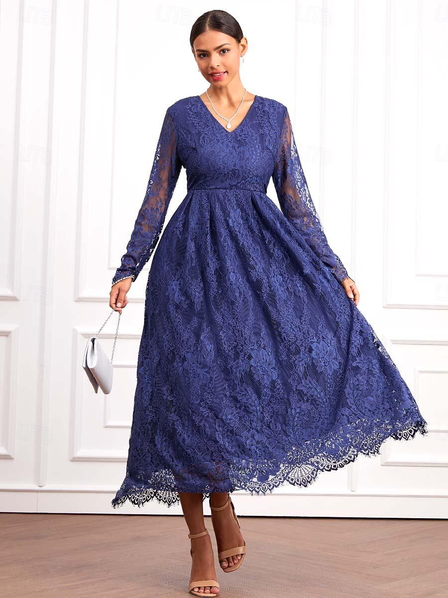 cocktail dress blue color Midnight Blue Satin Maxi Dress - All Dresses main image 1