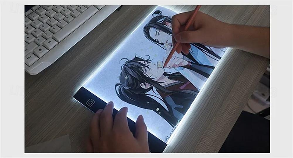 a5 ultratunn bärbar led-ljuslåda usb power artcraft led spårljusdyna för konstnärer rita skissning diamantmålning 2025 - $33.99 –P5