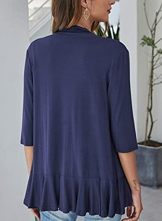 cappotto maglione blu del 2025 a $31.99 –P3
