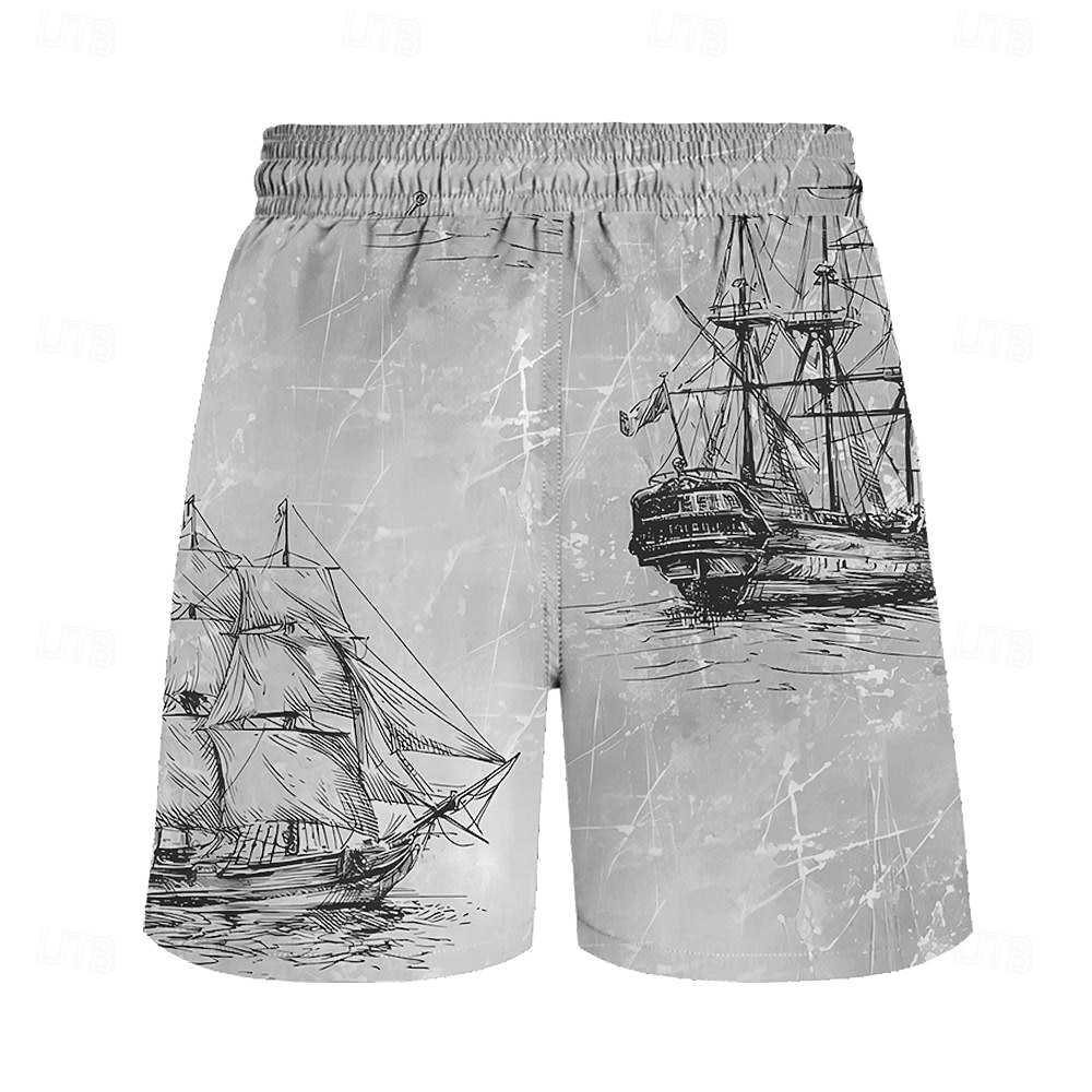 Homme Bateau Voilier Maillots de bain Shorts de bain Shorts de