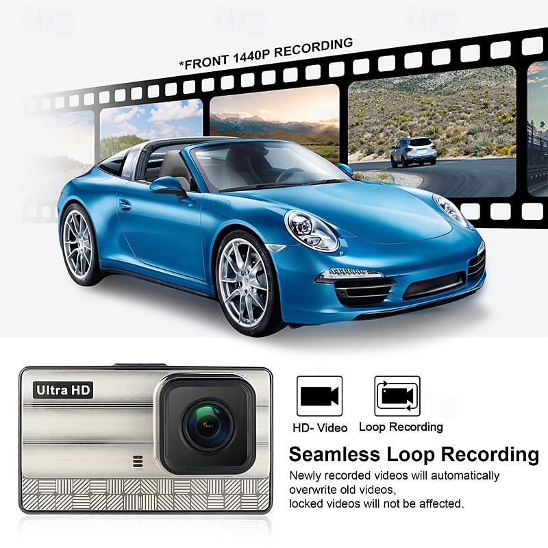 X21 1440P New Design / HD / Boot automatic recording Car DVR 170 Degree Wide Angle 3 inch IPS Dash Cam with Night Vision / G-Sensor / Parking Monitoring Car Recorder 2025 - $71.99 –P6