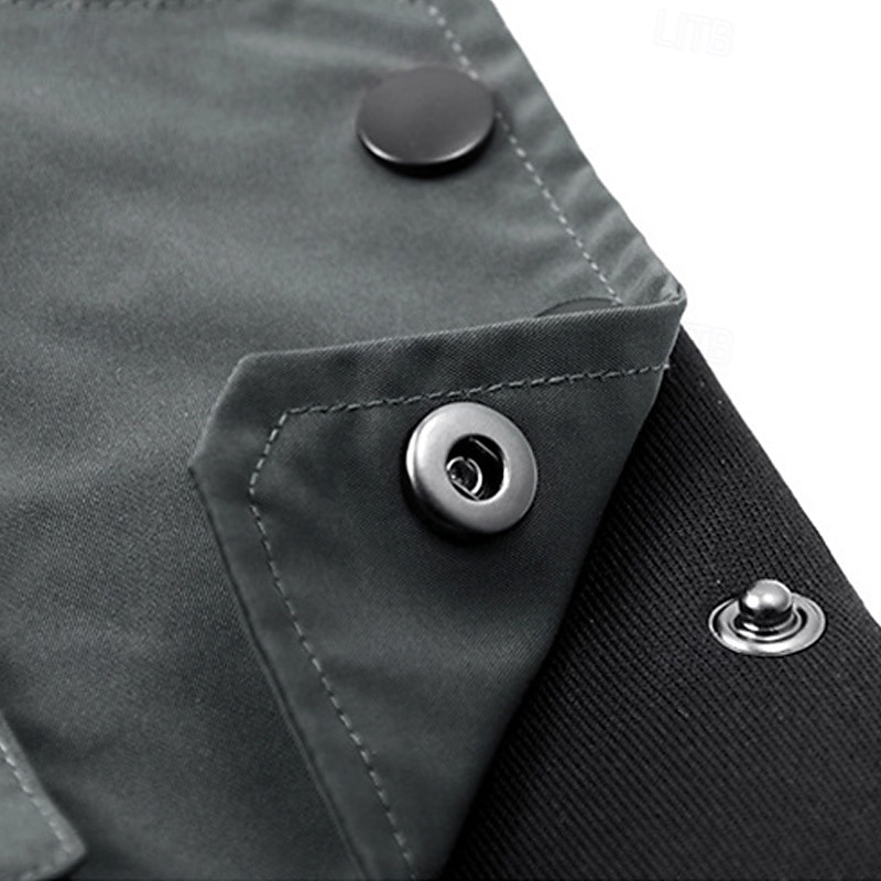 Per uomo Maglia Nero Girocollo Blocco di colori Patchwork Cerniera Sport & Outdoor Quotidiano Ferie Poliestere Streetwear Essenziale Casual Primavera & Autunno Abbigliamento Felpe con cappuccio Felpe del 2026 a $14.99 –P4