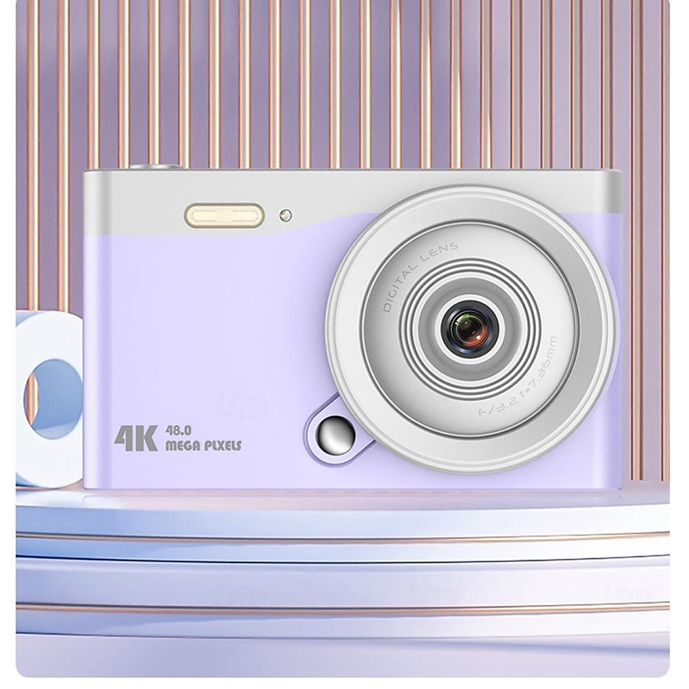 High definition anti shake 6800W true 4K high-definition digital student camera 16x zoom camera and video recorder 2025 - $56.99 –P17