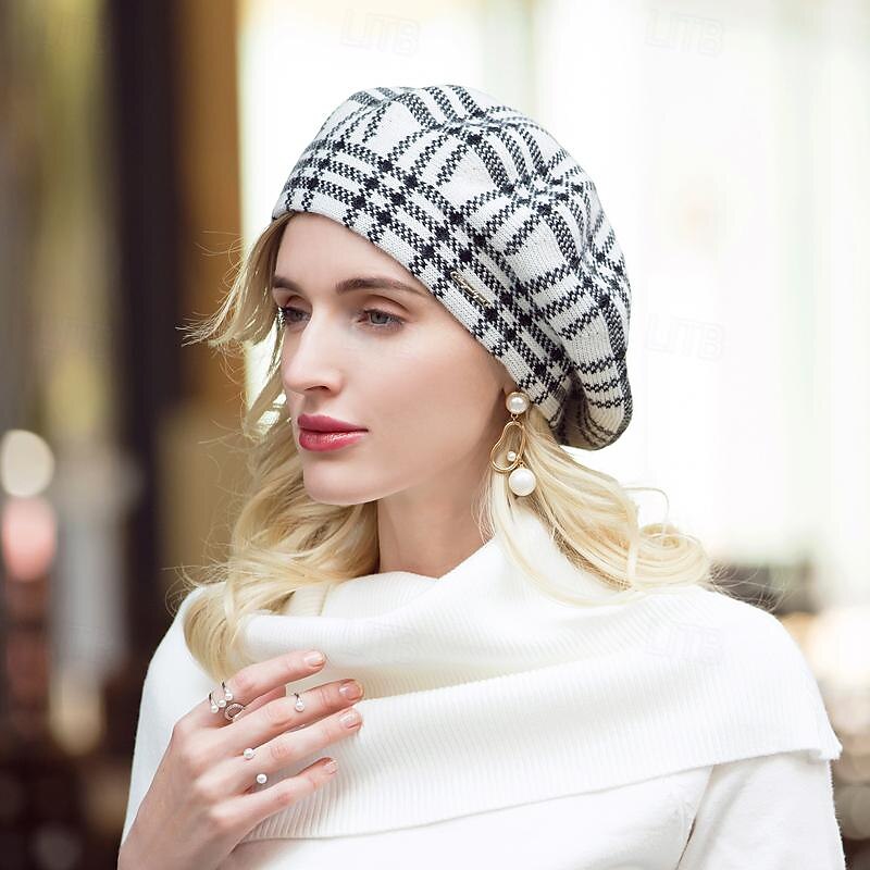 cappelli berretto in fibra cappello floscio cappello da sposa casual classico da donna con copricapo a strisce del 2025 a $27.99 –P5