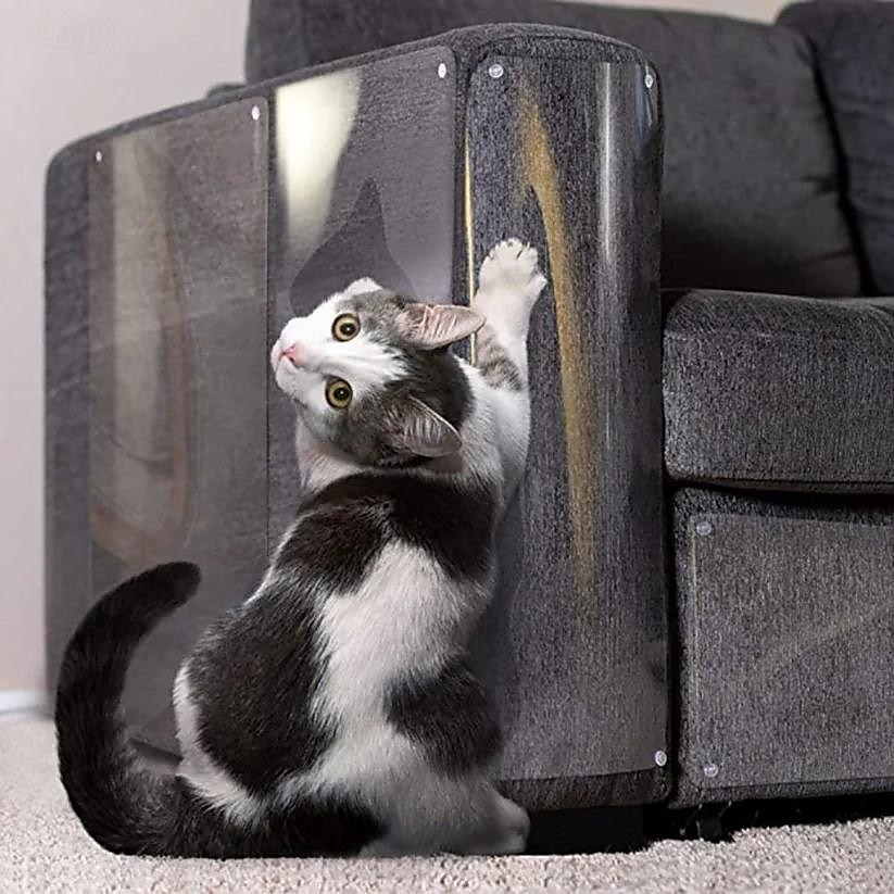 protezione per mobili trasparente, protezione per mobili antigraffio per gatti, protezione per divano per gatti, nastro adesivo trasparente per gatti per mobili del 2025 a $11.49 –P3