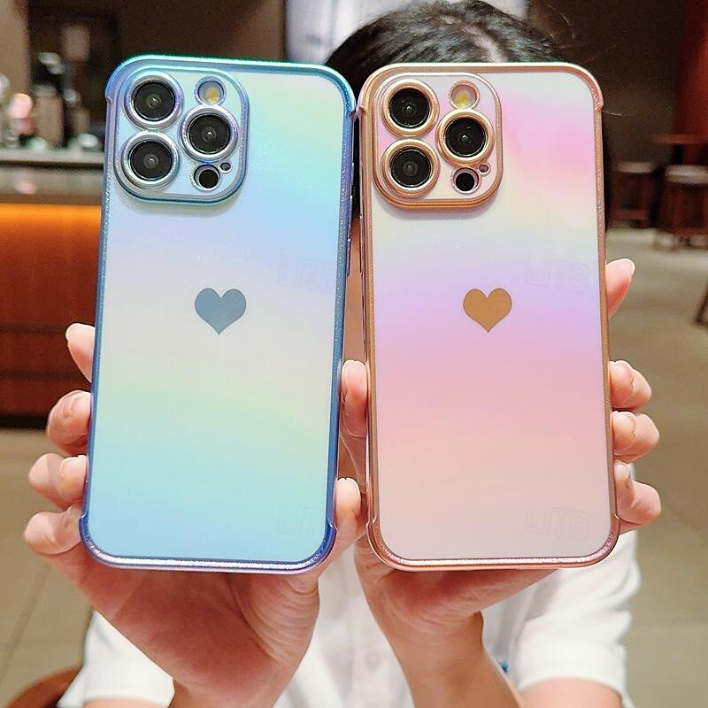 телефон Кейс для Назначение айфон 16 Айфон 15 Про Макс Плюс iPhone 14 13 12 11 Pro Max Plus Кейс на заднюю панель Блеск Блеск Блестящий Защита от удара ТПУ Покрытие 2025 - $15.99 –P19