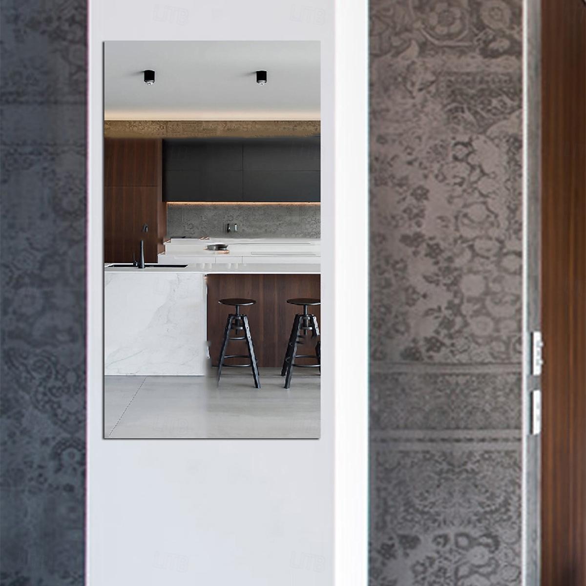 Mirror Sticker for Walls Self Adhesive Mirror Contact Paper Peel and Stick Vinyl Mirror Wallpaper Stickers for DIY Home Decor Bedroom Door Cabinets Craft Countertops Dresser 2025 - $13.99 –P5