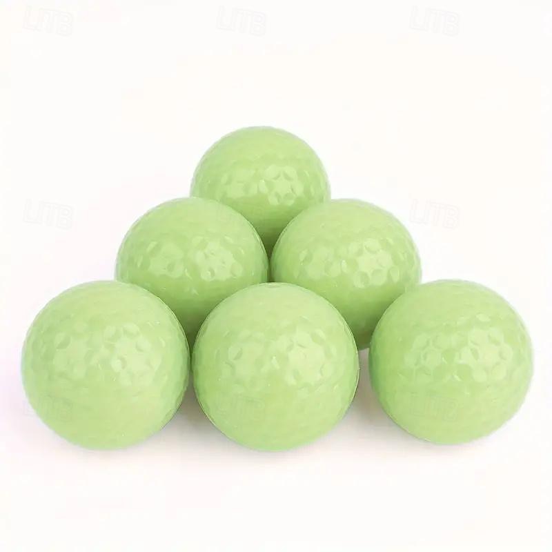 2/3/6pcs Ultra-Bright Luminous Golf Ball Set - Fluorescent Rubber Construction Adult Golf Accessories for Improved Visibility and Accuracy 2026 - $15.99 –P8