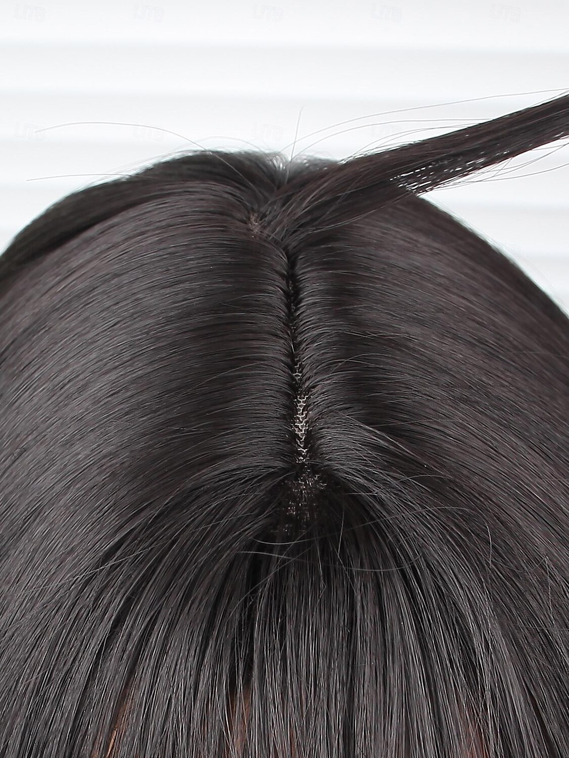 Synthetische Perücken Natürlich gerade Bob Bubikopf Gerader Pony Perücke 10 Zoll Schwarz Synthetische Haare Damen Schwarz 2025 - $17.99 –P5