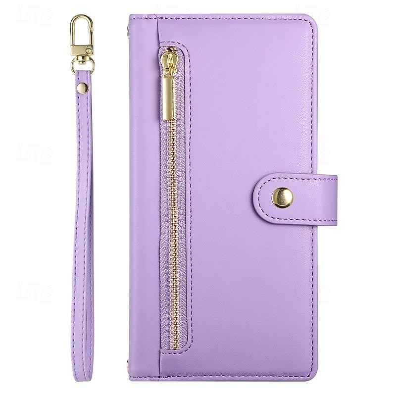 telefone Capinha Para iPhone 16 iPhone 15 Pro Max Plus iPhone 14 13 12 11 Pro Max Plus Mini SE Capa traseira Com Suporte Magnética Zíper Retro TPU Couro PU de 2025 por $24.99 –P3